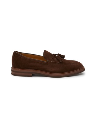 BRUNELLO CUCINELLI | 缀饰麂皮德比鞋