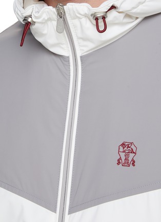  - BRUNELLO CUCINELLI - 防水拉链连帽外套