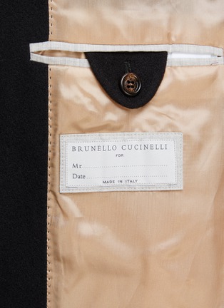  - BRUNELLO CUCINELLI - 翻盖口袋羊绒外套