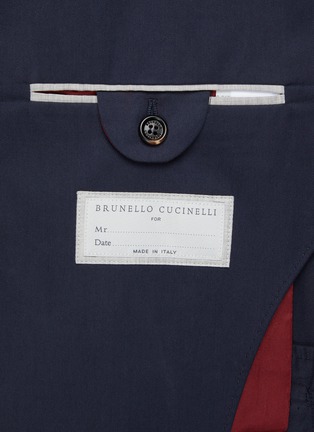  - BRUNELLO CUCINELLI - 棉混羊绒西服套装