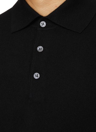  - BRUNELLO CUCINELLI - 羊绒半开襟 POLO 衫