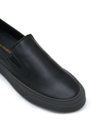 细节 - 点击放大 - COMMON PROJECTS - SLIP ON 真皮运动鞋