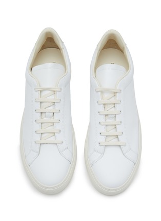 细节 - 点击放大 - COMMON PROJECTS - RETRO ACHILLES 低帮真皮运动鞋