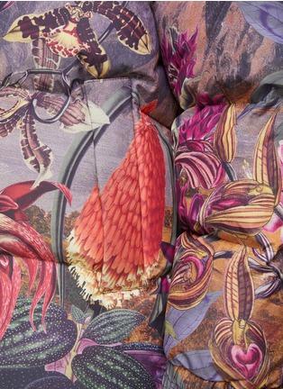  - DRIES VAN NOTEN - 花卉印花绗缝夹克