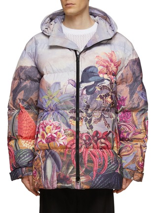 首图 - 点击放大 - DRIES VAN NOTEN - 花卉印花绗缝夹克