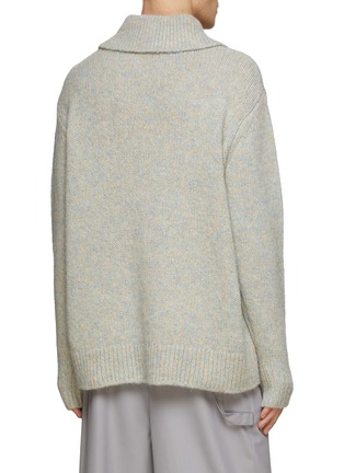 背面 - 点击放大 - DRIES VAN NOTEN - 翻领落肩针织衫