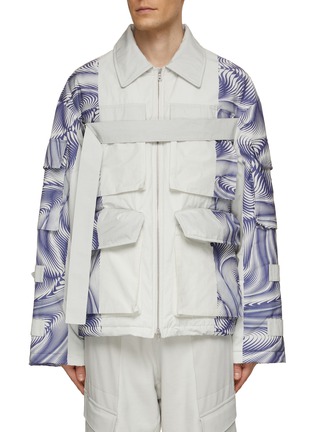 首图 - 点击放大 - DRIES VAN NOTEN - 多口袋印花外套