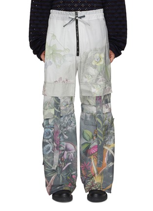 首图 - 点击放大 - DRIES VAN NOTEN - 印花直筒长裤