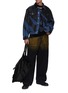 模特儿示范图 - 点击放大 - DRIES VAN NOTEN - 印花牛仔夹克