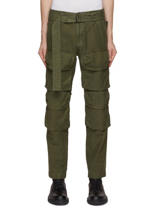 首图 - 点击放大 - DRIES VAN NOTEN - 腰带饰口袋长裤