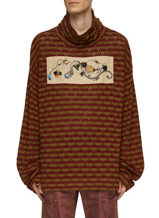 首图 - 点击放大 - DRIES VAN NOTEN - 刺绣半高领上衣