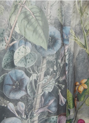  - DRIES VAN NOTEN - 花卉印花单排扣大衣