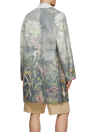 背面 - 点击放大 - DRIES VAN NOTEN - 花卉印花单排扣大衣