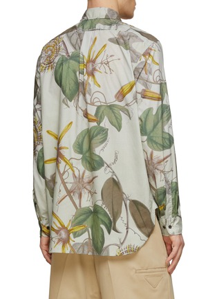 背面 - 点击放大 - DRIES VAN NOTEN - 植物印花长袖衬衫