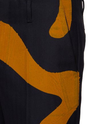  - DRIES VAN NOTEN - 不对称印花长裤