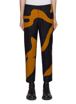 首图 - 点击放大 - DRIES VAN NOTEN - 不对称印花长裤
