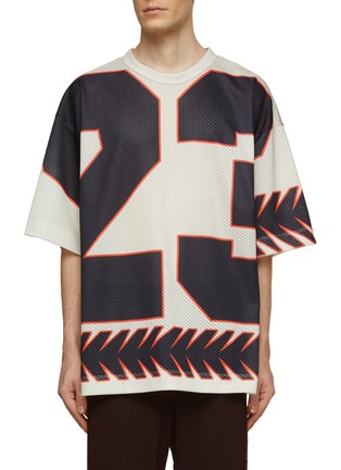 首图 - 点击放大 - DRIES VAN NOTEN - 数字印花网眼 T 恤