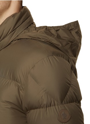  - MONCLER - 拉链羽绒外套