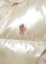  - MONCLER - 金属感连帽羽绒背心