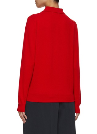 背面 - 点击放大 - BLAZÉ MILANO - 针织长袖 POLO 衫