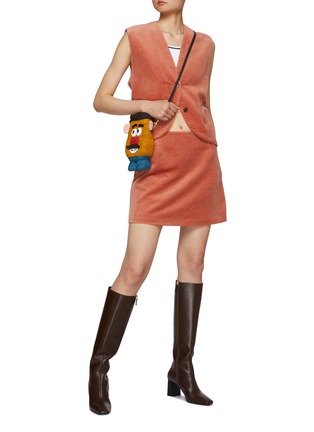 模特儿示范图 - 点击放大 - BLAZÉ MILANO - 丝绒半身裙