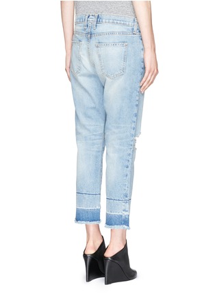 背面 - 点击放大 - CURRENT/ELLIOTT - THE FLING BOYFRIEND款修身牛仔裤