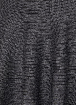  - ALAÏA - 罗纹混纺羊毛半身裙