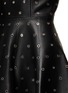  - ALAÏA - 真皮孔眼连衣裙