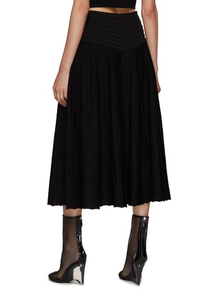 背面 - 点击放大 - ALAÏA - 高腰褶裥半裙