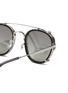 细节 - 点击放大 - OLIVER PEOPLES - 中性款金属框太阳眼镜