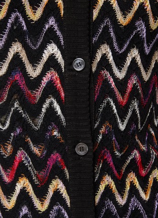  - MISSONI - 蕾丝之字针织开衫