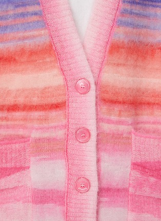  - MISSONI - 纽扣条纹开衫