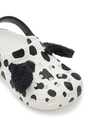 细节 - 点击放大 - CROCS - Classic Clog Toddlers Dalmatian Print Sandals