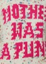  - MOTHER - 字母提花针织衫