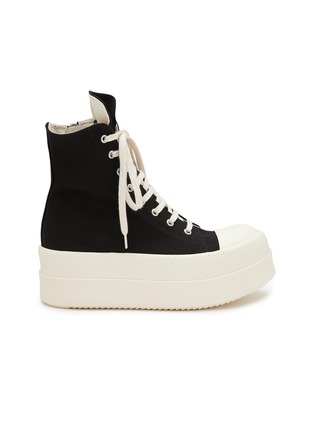 RICK OWENS DRKSHDW | 牛仔布高帮厚底休闲鞋
