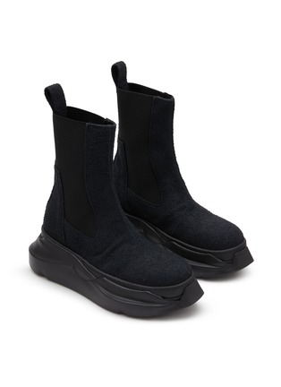 细节 - 点击放大 - RICK OWENS DRKSHDW - 麂皮披头士靴