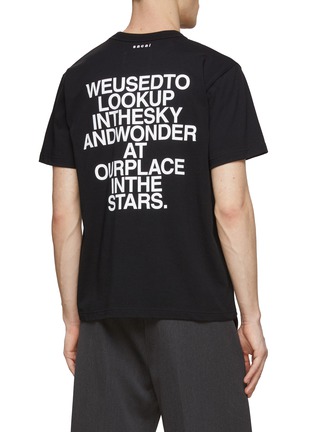 背面 - 点击放大 - SACAI - 圆领印花 T 恤