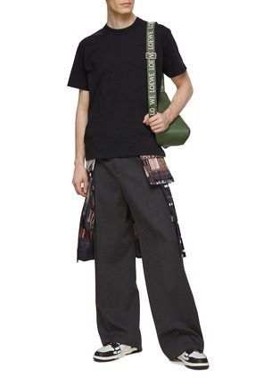 模特儿示范图 - 点击放大 - SACAI - 圆领印花 T 恤