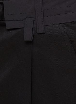  - SACAI - 系带拼贴长裤
