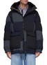 首图 - 点击放大 - SACAI - 撞色格拼接外套