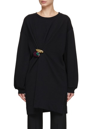 首图 - 点击放大 - DRIES VAN NOTEN - 别针圆领卫衣