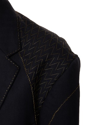  - DRIES VAN NOTEN - 拼接西装外套