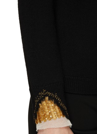  - DRIES VAN NOTEN - 串珠饰针织衫