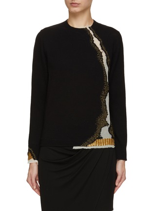 首图 - 点击放大 - DRIES VAN NOTEN - 串珠饰针织衫