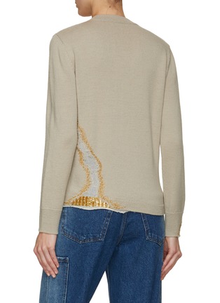 背面 - 点击放大 - DRIES VAN NOTEN - 串珠饰针织衫