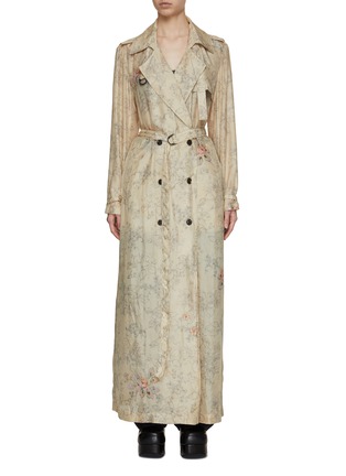 首图 - 点击放大 - DRIES VAN NOTEN - 花卉印花长大衣