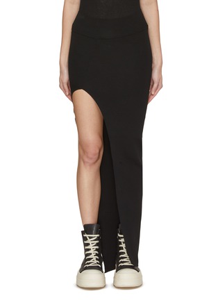 首图 - 点击放大 - RICK OWENS - 斜下摆半身裙