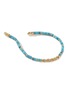 细节 - 点击放大 - JOHN HARDY - Classic Chain Turquoise 14K Gold Heishi Beaded Bracelet — Size UL