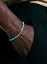  - JOHN HARDY - Classic Chain Turquoise 14K Gold Heishi Beaded Bracelet — Size UL