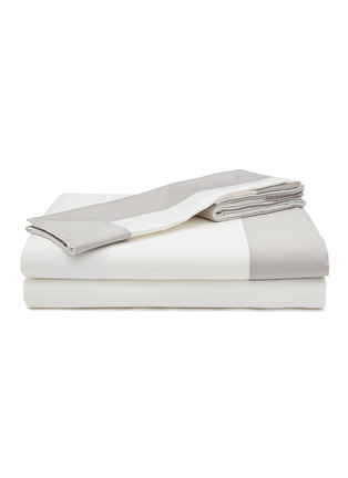 FRETTE | BOLD 特大双人床四件套 — 米白色及灰色
